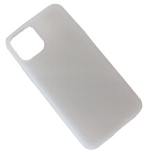 Kompatibel med iPhone11Pro Max - Skyddande matt skal LEMAN Vit