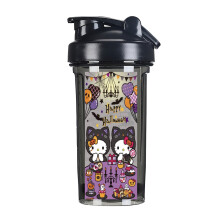 Hello Kitty animatie fitness shaker beker, gemakkelijk mee te nemen en geschikt voor fietsen, yoga, hardlopen, fitness en meer.