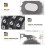 Bike Lock Three Retractable Cable Compact Scooter Locks Snowboard Security Password 2