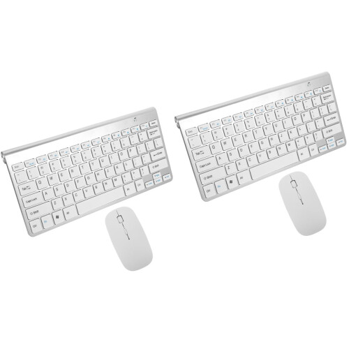 2 Sets Wireless Keyboard Mouse Multimedia Keyboard PC Mouse