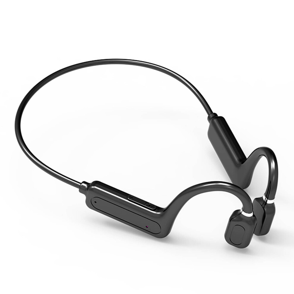 Avtoify Conduction New Wireless Bluetooth Headset K69 Non Ear Neck Hanging Neck Ultra Long Standby Running Black 9083649070079