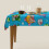 Mario Rectangular Tablecloth Water Resistance Antiwrinkle Spillproof Soft Fabric Table Cloth 60"X90" 7