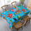 Mario Rectangular Tablecloth Water Resistance Antiwrinkle Spillproof Soft Fabric Table Cloth 60"X90" 8