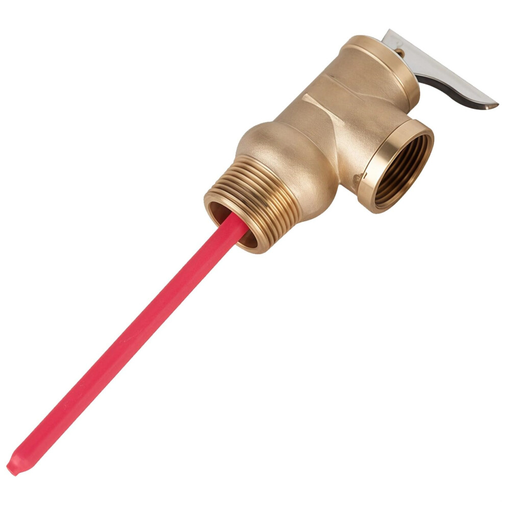 3/4 Inch Brass Boiler Safety Valve 150 Psi Overpressure Prevention For Water Heater Diy Install 9070919080517