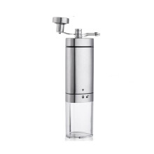 Manual Coffee Grinder Stainless Steel Conical Burr Adjustable Settings Preserves Aroma Travel