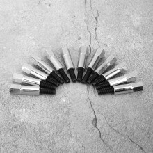 12 Stück Chrom Ventildeckel-Schrauben-Set für Ford 260-351W Motoren