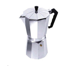 3 Cup Aluminum Moka Pot Stovetop Espresso Maker with StayCool Handle for Gas and Electric Stoves
