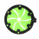 PP-Kunststoff Paintball Speed Feed Torabdeckung, 7,8 cm, Grün/Schwarz 8