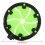 PP-Kunststoff Paintball Speed Feed Torabdeckung, 7,8 cm, Grün/Schwarz 2
