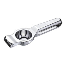 Stainless Steel Lemon Squeezer with Bottle Opener, Manual Citrus Juicer for Kitchen, Easy Press 2 in 1