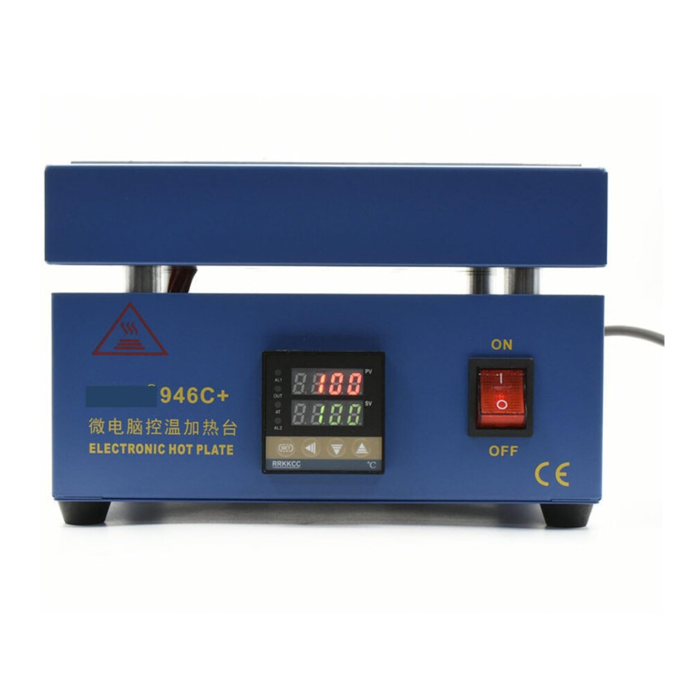 850W Pcb Preheating Station With Large 200X200mm Smd Hot Plate And Precise Lcd Temperature Control 9053599465829