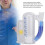 5000 ml Deep-Breathing-Lungen-Übungsgerät, Einzelansaugung, Kunststoff 13