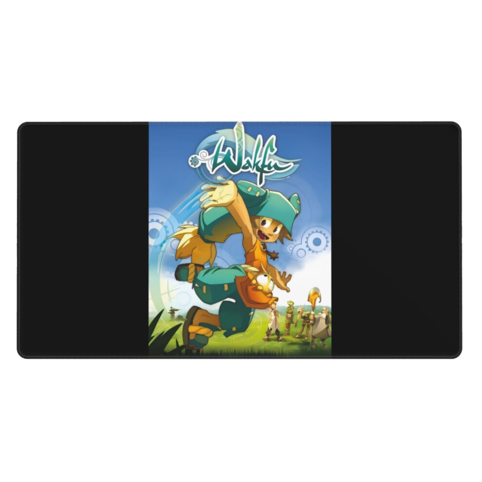 Wakfu Mouse Pad Anti-Slip Rubber Mousepads Mat For Game Office Laptop Computer Mouse Pad 15.8X29.5 In Green 9110895295502