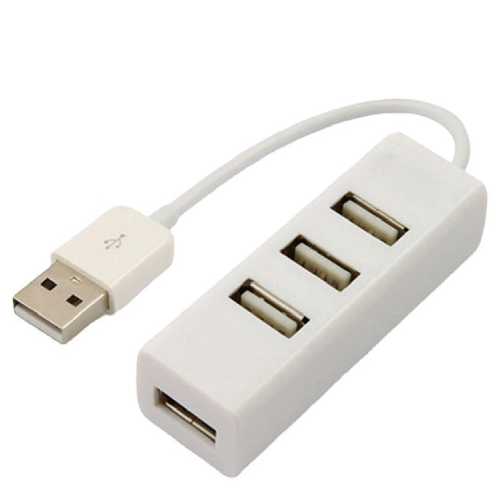 4-Port Usb 2.0 Hub With Ethernet & Usb C Adapter, 4-In-1 Portable Multi Port Expander Compatible With Usb Disk, Card Reader, Mouse, Keyboard, Scanner 9110895296370