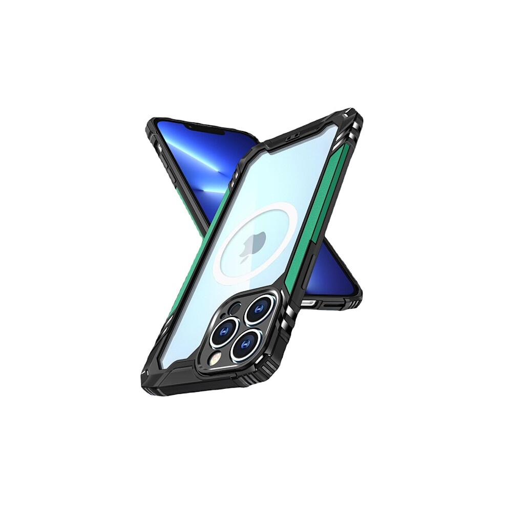 Compatible With Iphone 14 Pro - Shockproof Stylish Case Green 9071309790986