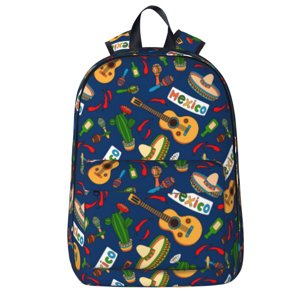 Mexican Cactus Pattern Backpack Laptop Backpacks Travel Hiking Bag Business Backpacks For Women Men 9110895296561
