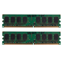 2X 2GB DDR2 PC2-5300 667MHz 240Pin 1.8V Desktop DIMM Memory RAM for , for AMD(2GB/667)