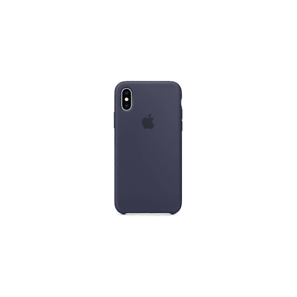 Silicone Case For Compatible With Iphone X & Compatible With Iphone Xs Midnight Blue 9071309791280