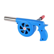BBQ Air Blower Fan for Charcoal Grill, Fast Fire Ignition Camping Fire Starter with Ergonomic Grip