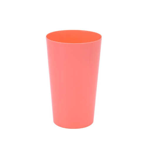 Tutuviw Grade Plastic Cups Plastic Cup 12 pcs Break Resistant Drinking Glasses Are Reusable, Stackable and Shatterproof（24oz Random 4 Color） 2