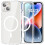 ColorPop-kompatible Hülle mit iPhone 14 CH MagSafe Transparent/Weiß 1