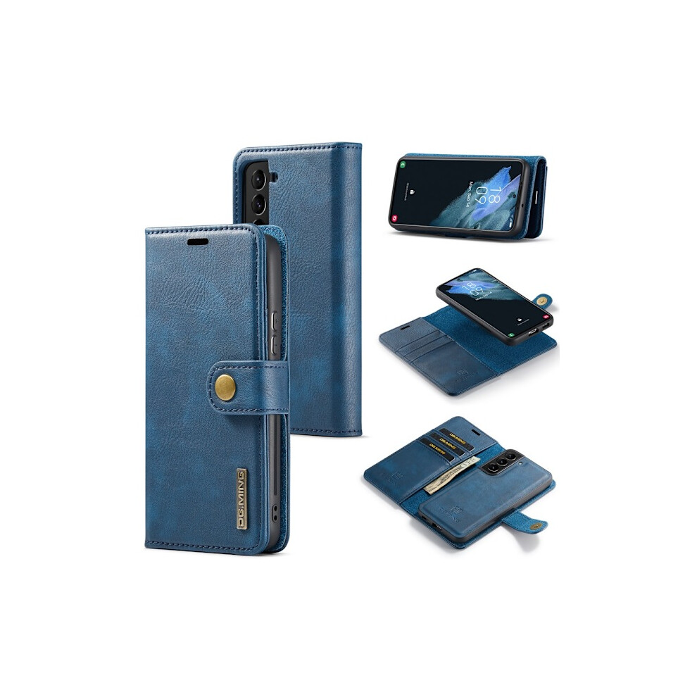 Dg Ming Compatible With Samsung S24 2-In-1 Magnet Wallet Case - Blue 9425574891785
