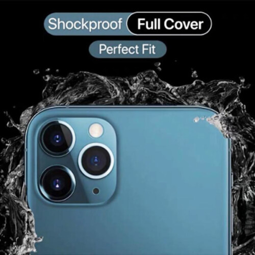 Linsskydd för kompatibel med iPhone11-kamera Härdat glas, 2-pack 2