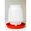 Plastic schroefpot wit 1 gallon - 666 1