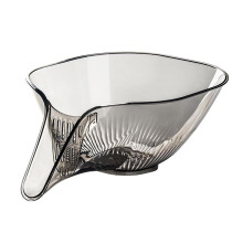 Aanbieding! Afvoermand met trechter, multifunctionele plastic afvoerbak met uitneembaar zeefje, grote spoelbak voor het wassen van groenten.