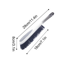 Jacenvly Soft Bristle Long Handle Brush for Bed, Dust Removal & Home Vacuum Cleaning – Large Sweeping Broom, Living Room Decor