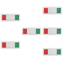 6Count Regali di segnaletica creativa Il regalo Cartello per la privacy Cartello per ufficio Cartello libero occupato Lavoro