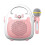 Ασύρματο ηχείο SUSUchens, υψηλής πιστότητας Bluetooth5.0 Mini Karaoke Machine με μικρόφωνο για 2