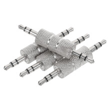 4 stuks hoofdtelefoonadapters, audioapparatuur conversie interface, aux-kabel verlengstekker, oortelefoon