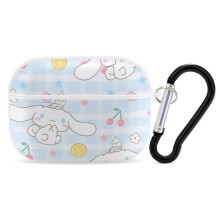 Cinnamoroll Airpods Pro-val kompatibilis tok, vezeték nélküli töltés támogatás, aranyos dizájn nőknek