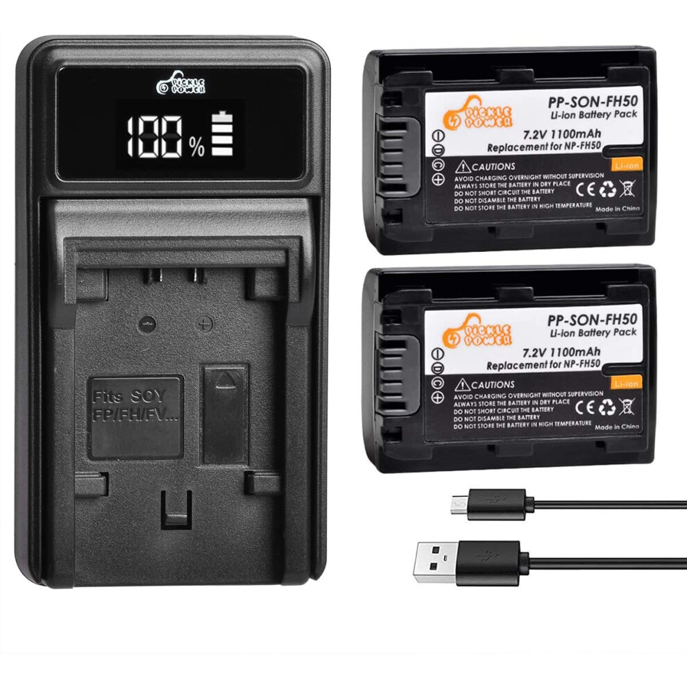 Np-Fh50 Np-Fh40 Np-Fh30 Y Replacement For Compatible With Sony Alpha Dslr-A230 Dslr-A290 Dslr-A330 Dslr-A380 Dslr-A390 Dsc-Hx1 9083649074459