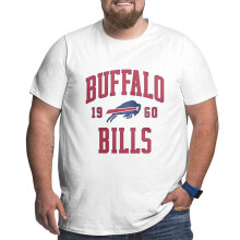 Bills Men Big and Tall Sports Short Football Team Logo Sleeve for Baseball Fans Gifts T_Shirt