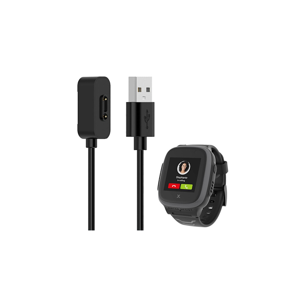 Magnetic Usb Charger For Xplora X4, Xplora X5 Xplora X5 Play 2Pcs Black 9083649075432