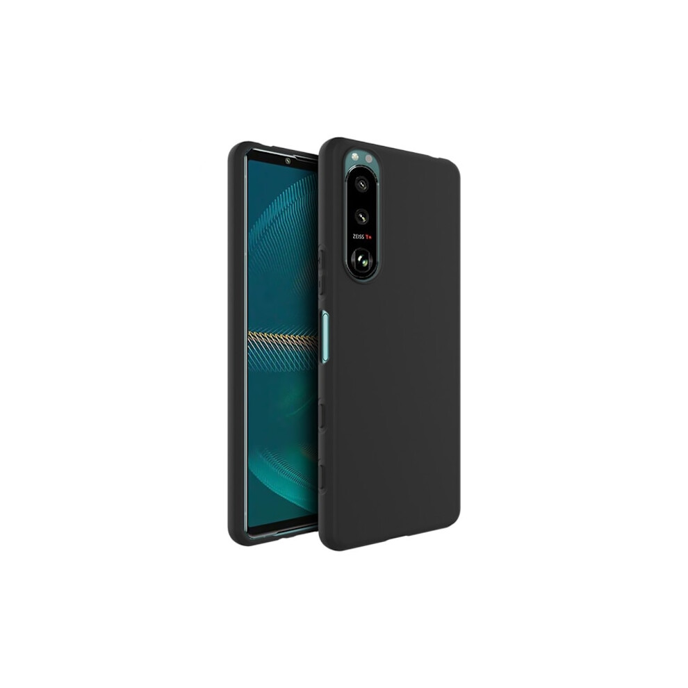 Imak Compatible With Sony Xperia 5 Iii Cover Matt Tpu Black 9083649075647
