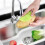 4-Pack - Dishwashing Sponge / Silicone Sponge - Dishwashing multicolor 2