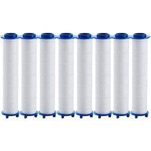 Home Water Filter Shower Head Bath Tub Strainer Replaceable Universal Accessories 8 Pcs