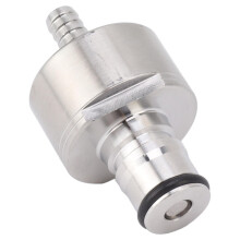2PCS Stainless Steel Carbonation Cap for PET Bottles Leak Proof Seal Beer Soda CO2 Lock
