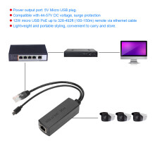 Ethernet DC48V auf DC5V POE Splitter Adapter Modul für zuverlässige Stromversorgung