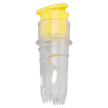 Manual Lemon Squeezer Citrus Juicer with Lid for Cocktails and Drinks, Max Juice Extraction