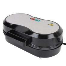 Electric Grill 850W Double Mini Sandwich Maker with Cool Touch Handle for Breakfast Lunch Snacks 110V