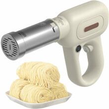 Electric Pasta Maker 5in1 Cordless Automatic Noodle Maker with Shaping Molds for Homemade Pasta