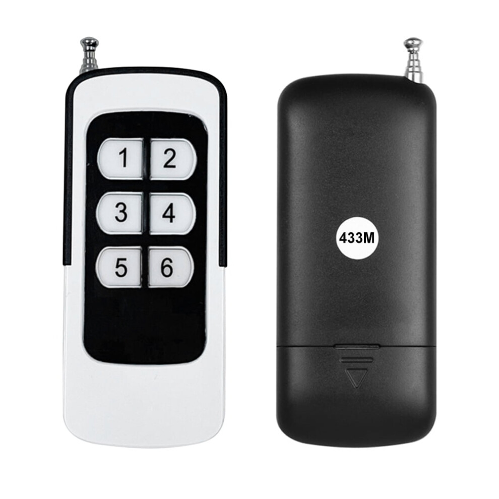 Clone Remote Control Distance Control For Electric Gate (Black 433 Mhz 6 Keys) 9110895297636
