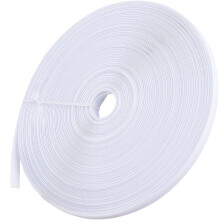 50 Yards High Density Polyester Boning for Corsets, Sewing Accessories Compatible with Wedding, Bridal Gowns, Dresses - White