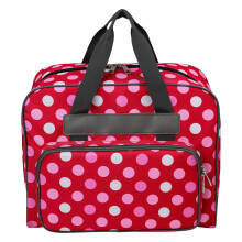 HOMYL Sewing Machine Bag Sewing Accessories Large Capacity Carry Tote Bag for Home Red