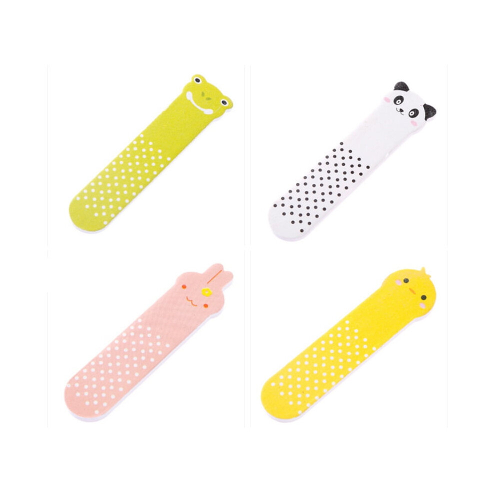 20 Pieces Mini Nail Files Cute Emery Boards Nail File and Buffers Nail Tools for Women Girls