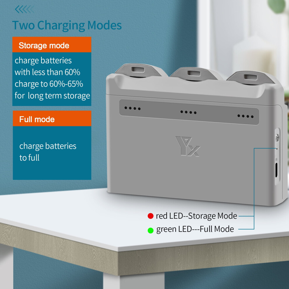 3-Way Fast Charging Hub Battery Intelligent Charger For Dji Neo Charging Butler Power Bank Drone Accessories 9110895301210